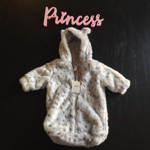 RH Baby & Child Faux Grey Snow Leopard Bunting